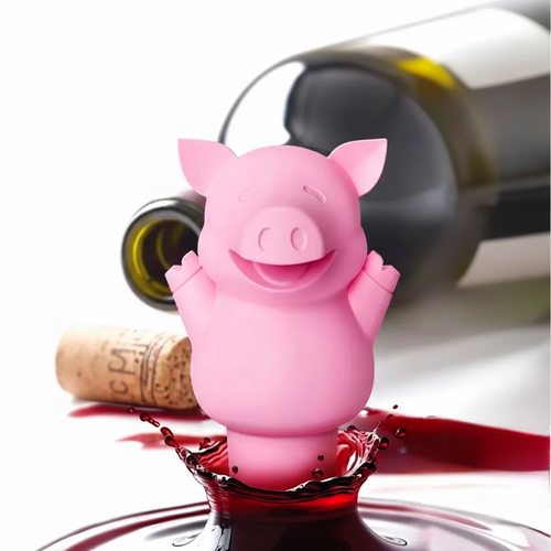 Pig Wine Bottle Stoppers (Set of 3)