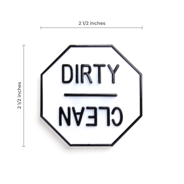 Dishwasher Clean Dirty Magnet Sign