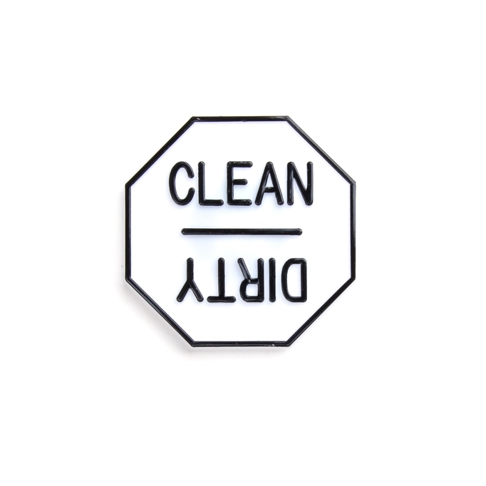 Dishwasher Clean Dirty Magnet Sign